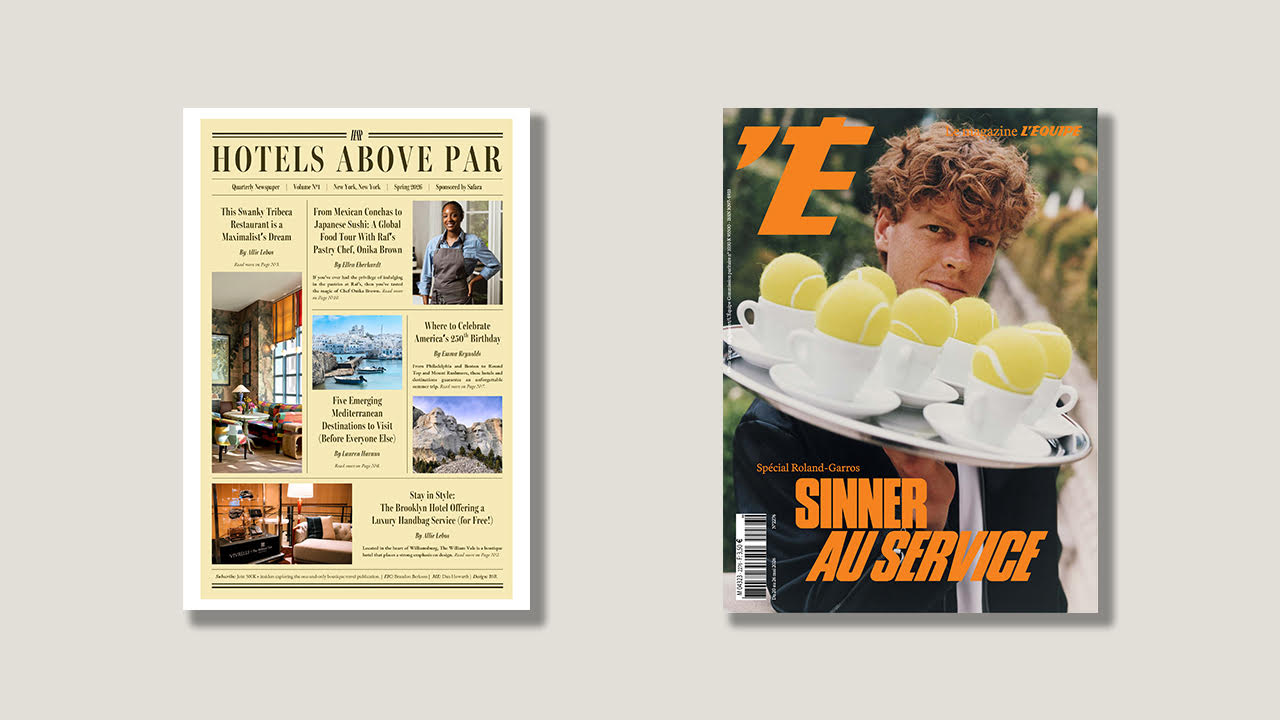 The ‘L’Équipe’ magazine redesign, the new ‘Hotels Above Par’ print newspaper and the ‘Vogue Romania’ launch