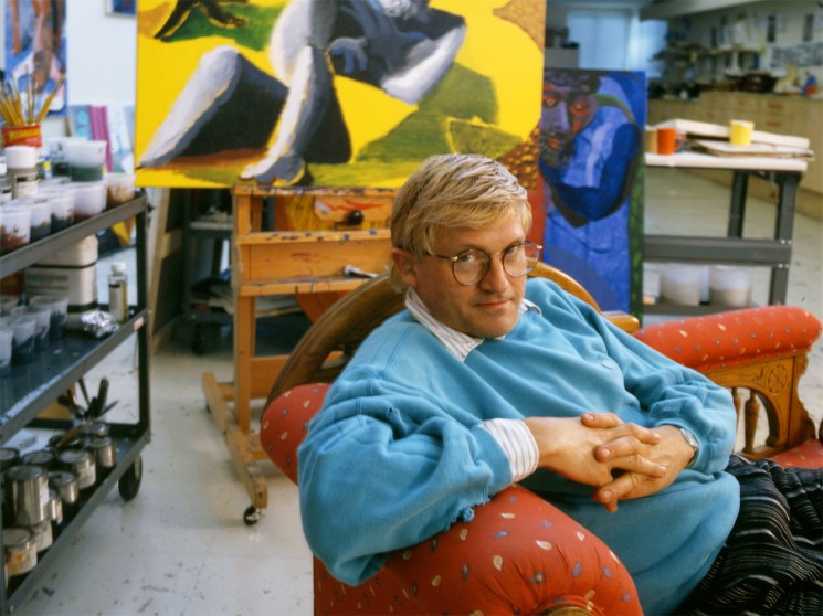 Few artists made a bigger splash than David Hockney, who has died at 88 