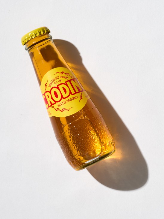 A bottle of Crodino