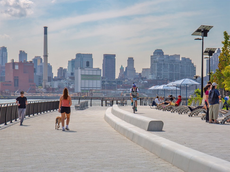 New York on a sunny afternoon