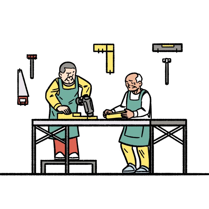 Illustration of Goodlife Studio in Singapore