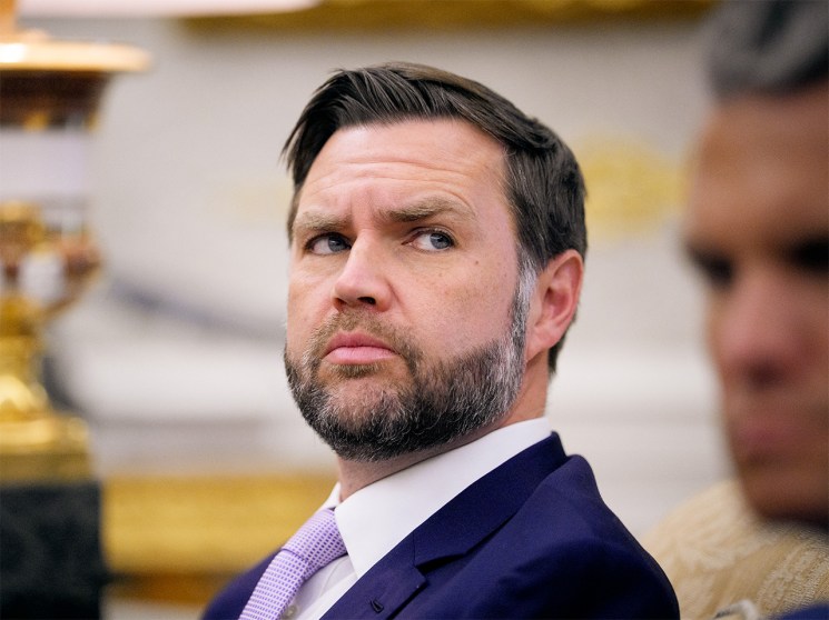 JD Vance is attempting to write his political future. His boss has other ideas 