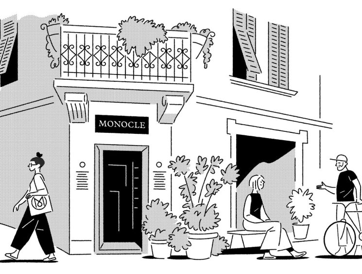 The Monocle shop in Merano