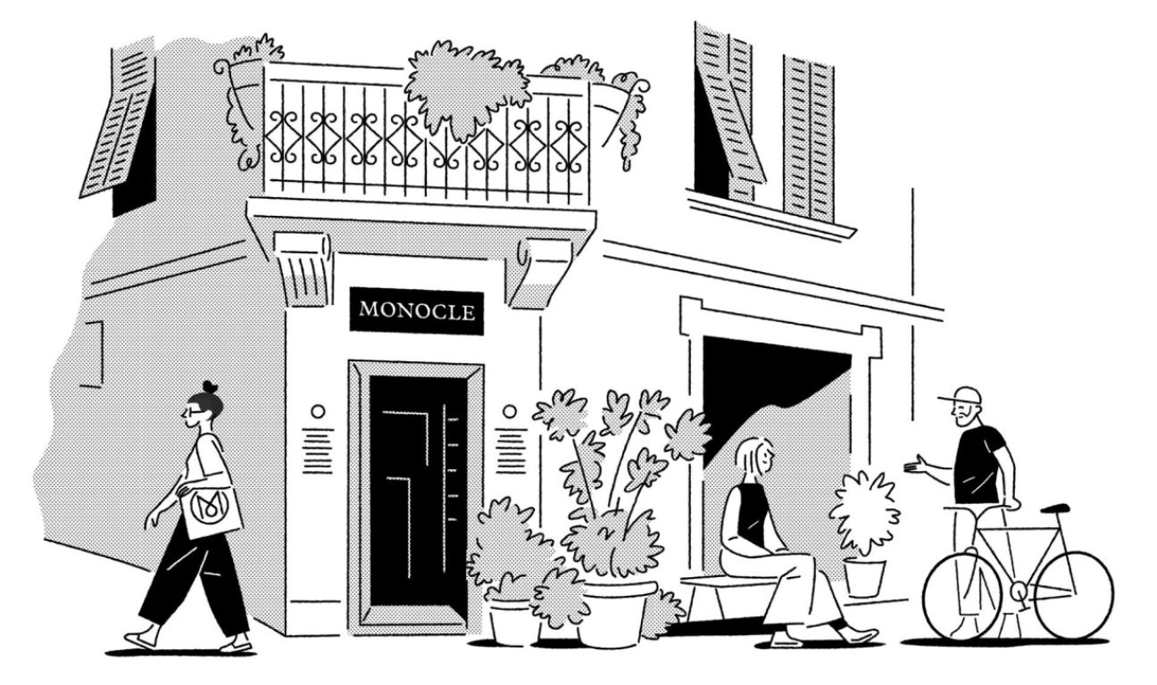 The Monocle shop in Merano