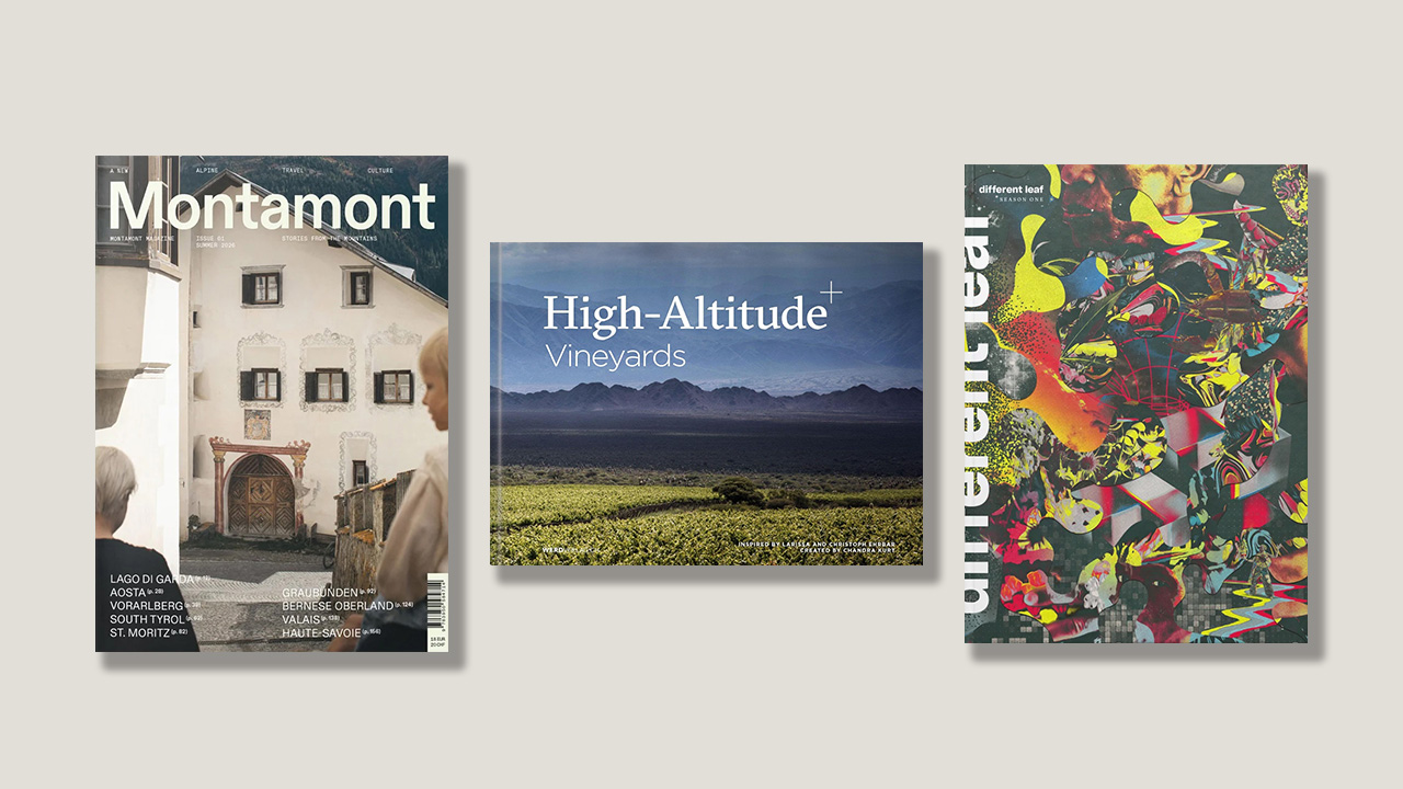 Stories from the mountains with ‘Montamont’, the new ‘Different Leaf’ and wine in print
