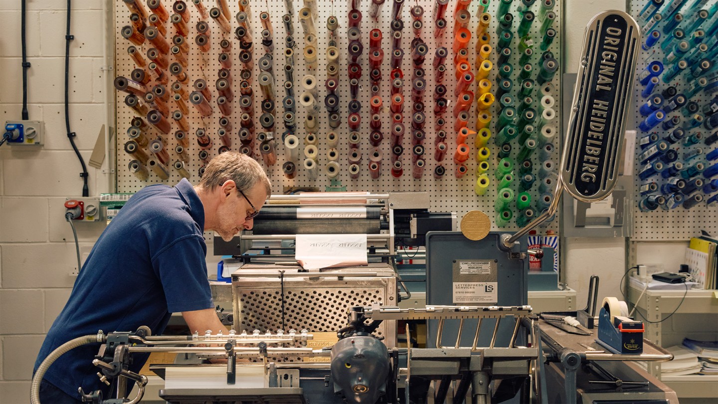 Mount Street Printers demonstrates the appeal of fine print in a digital age