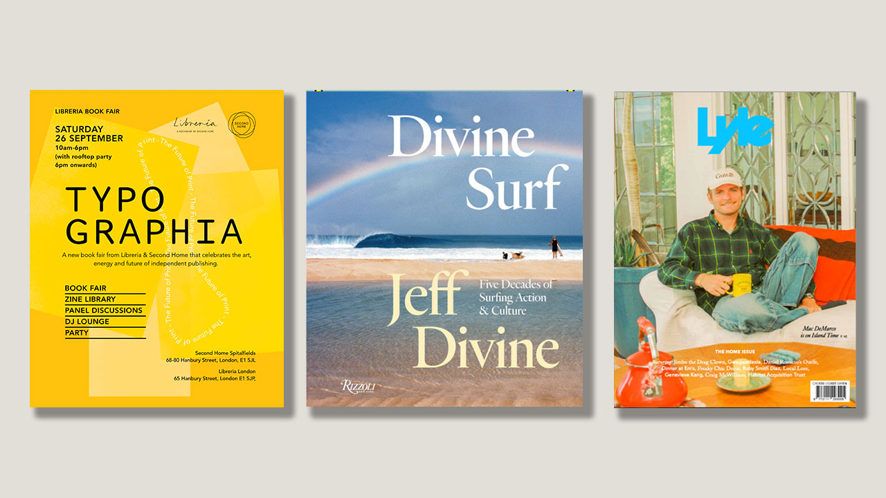 Canada’s ‘Lyle’ magazine, surf photography with Jeff Divine and Typographia: A Modern Fair for Print Culture 