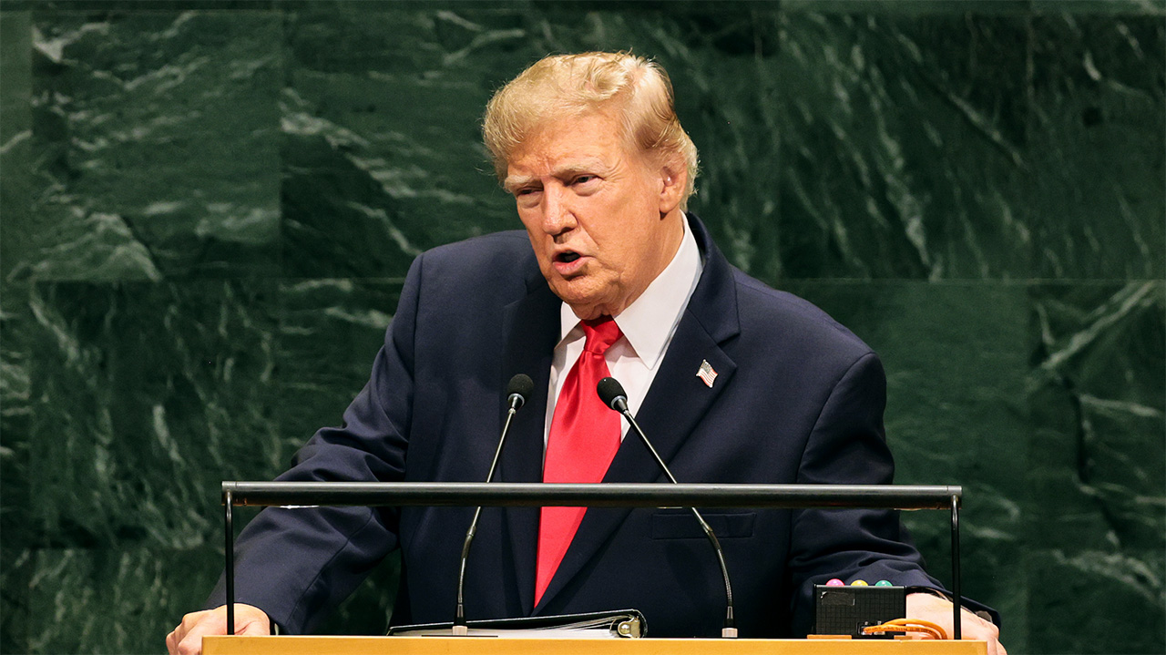 Donald Trump speaks at the UN General Assembly – but is anyone still listening?