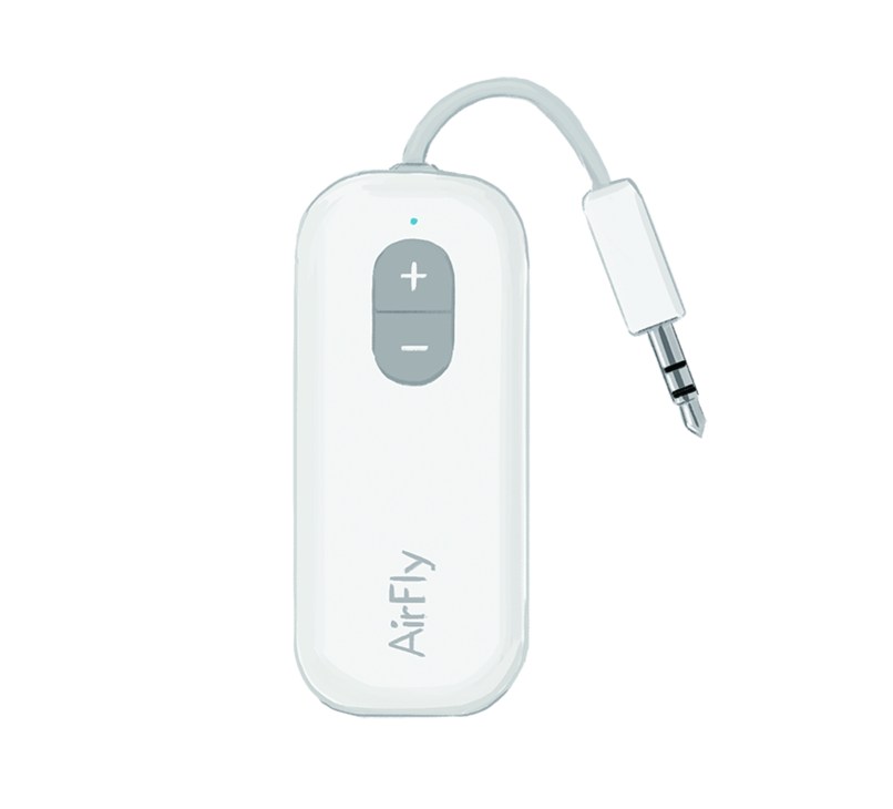 Twelve South AirFly SE Bluetooth adapter device in white