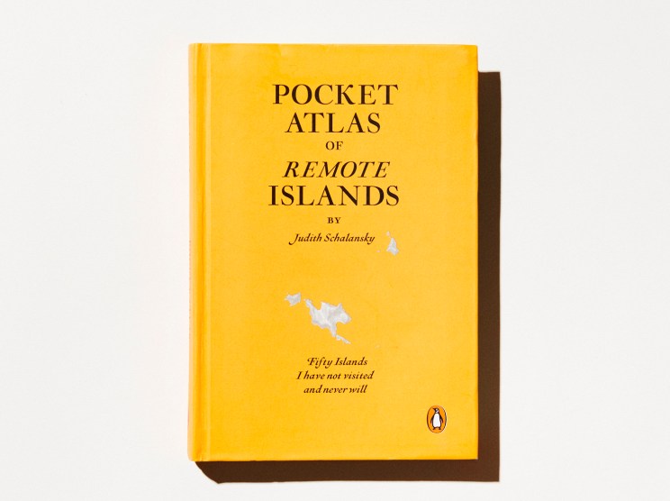 Pocket Atlas of Remote Islands book cover by Judith Schalansky