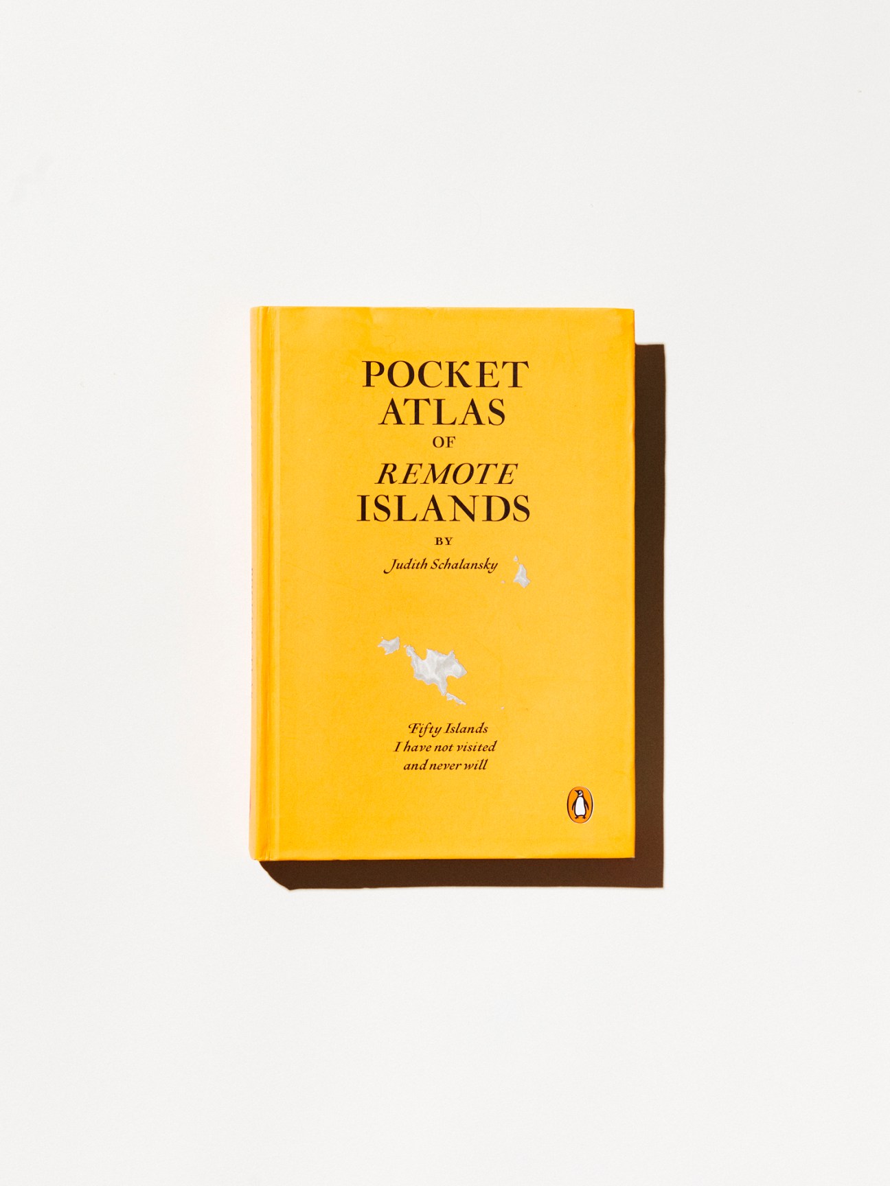 Pocket Atlas of Remote Islands book cover by Judith Schalansky