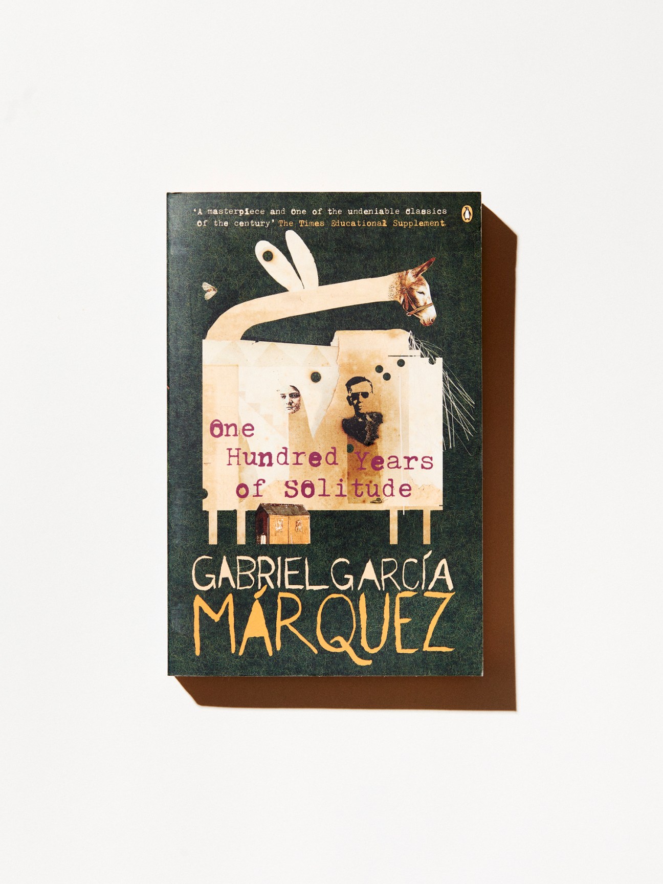 One Hundred Years of Solitude book cover by Gabriel García Márquez