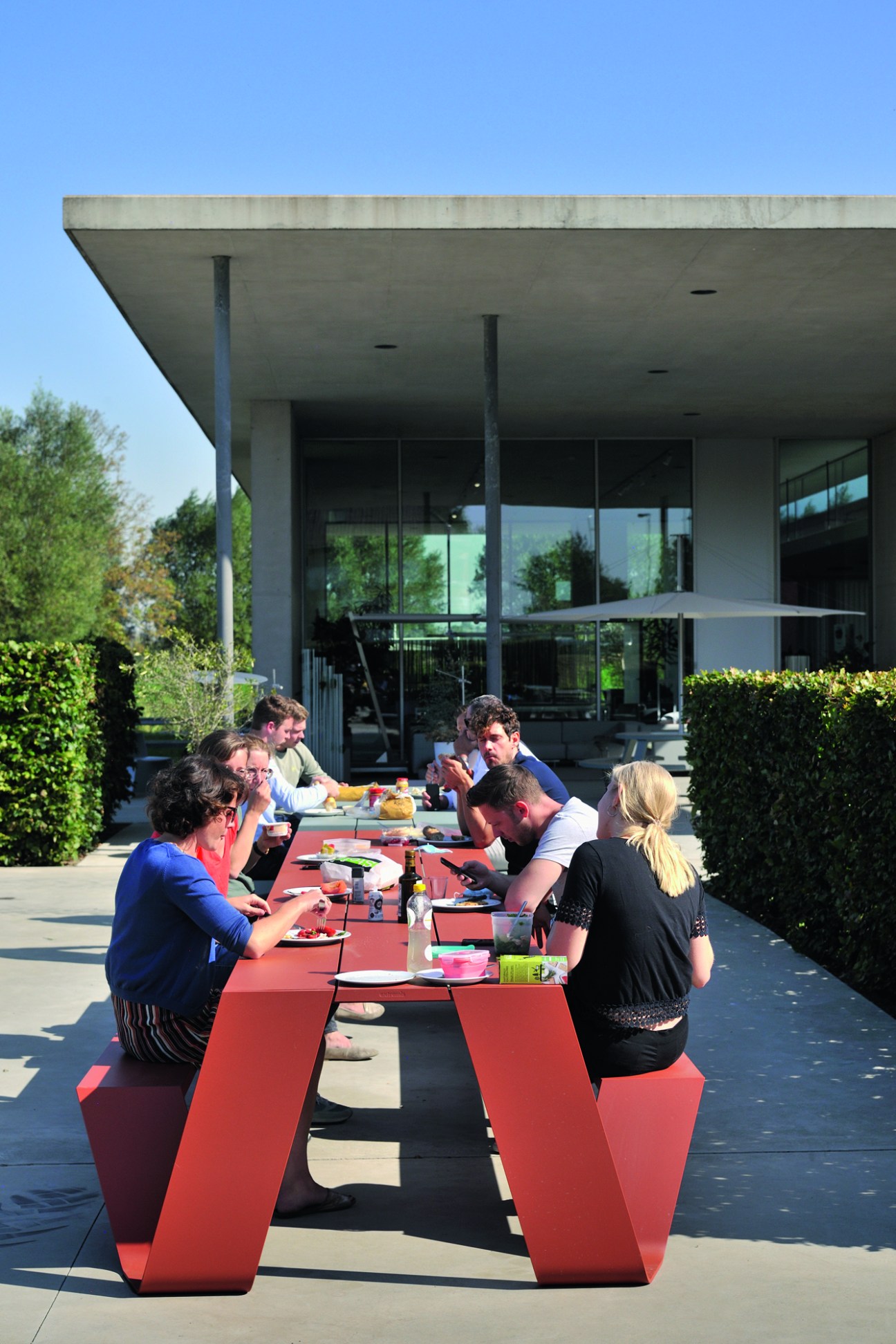 Extremis team lunching on one of their most popular designs
