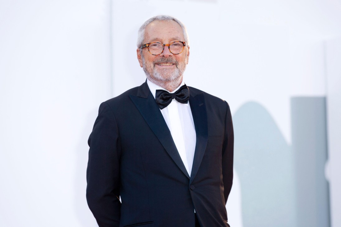 Roberto Cicutto in formal black tuxedo and bow tie at an event