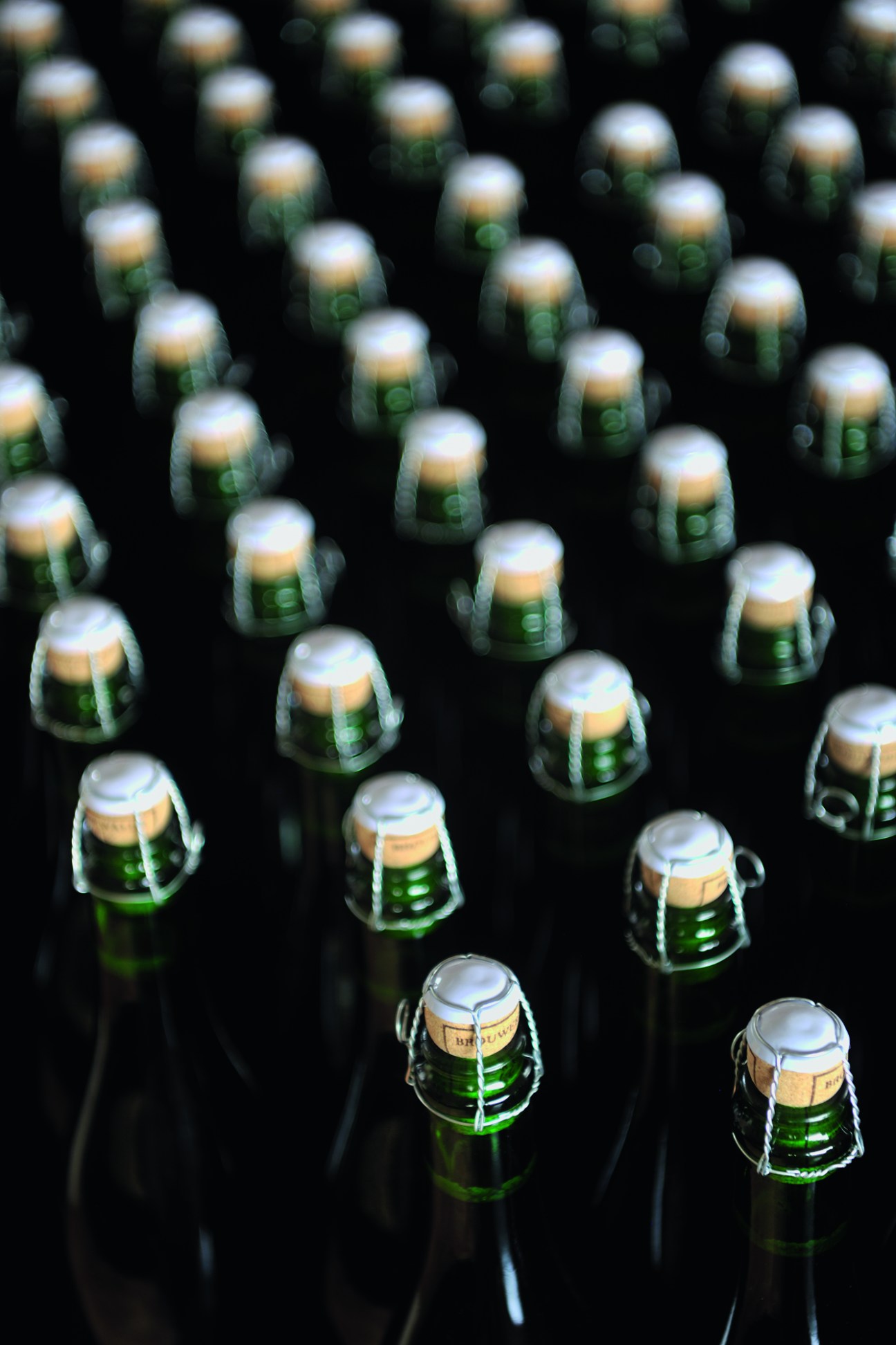 75cl bottles of Oud Bruin (bitter blond) beer from Vandewalle