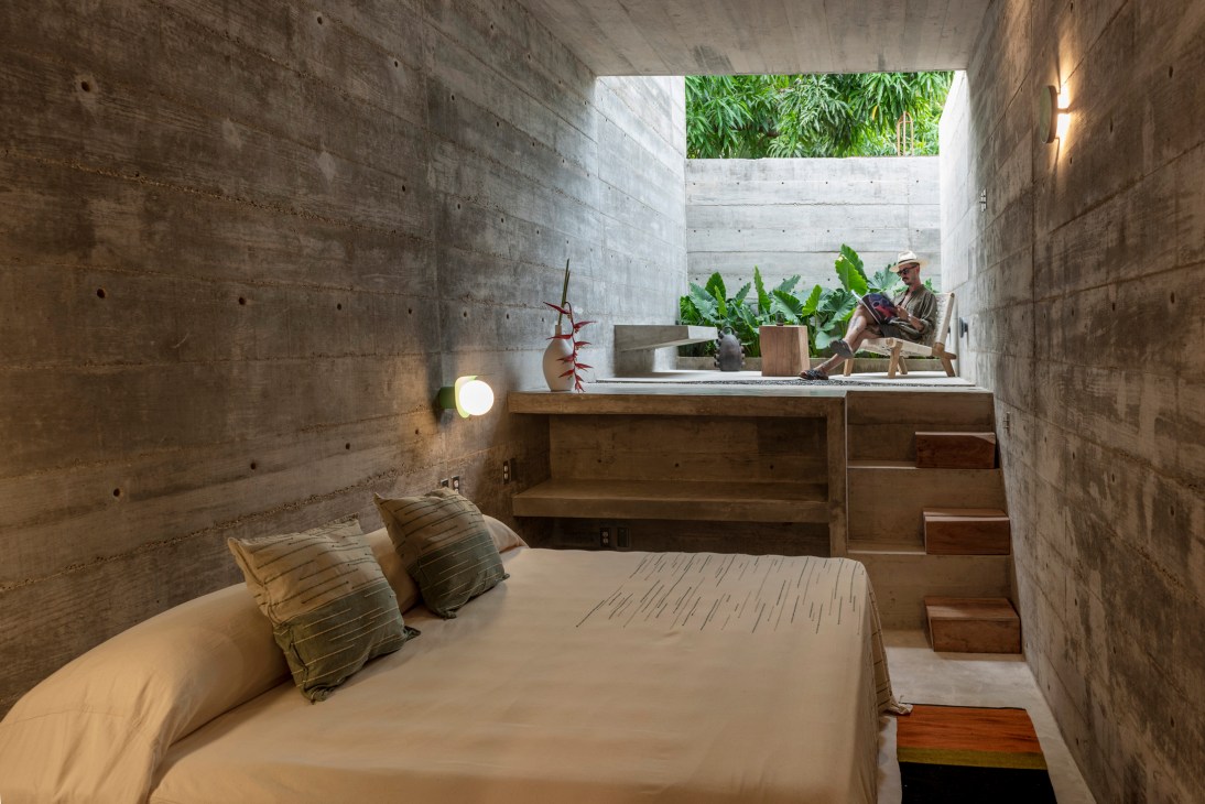 Casa To bedroom in Puerto Escondido with private terrace overlooking the Mexican coastline