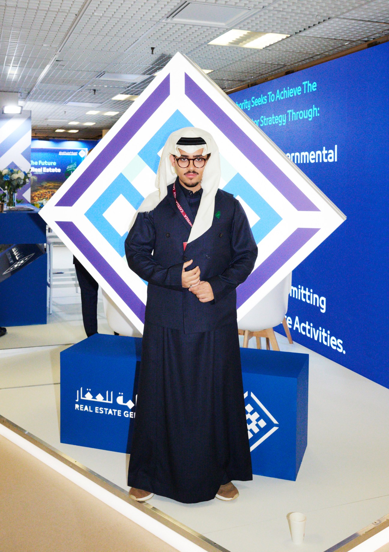 A Middle Eastern delegate
