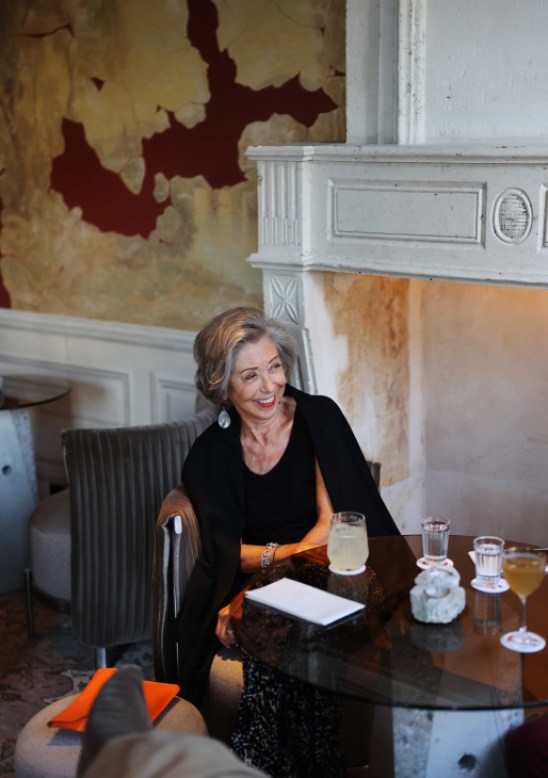 Interior view showing one of Cravan's three distinct bar areas with period architectural details