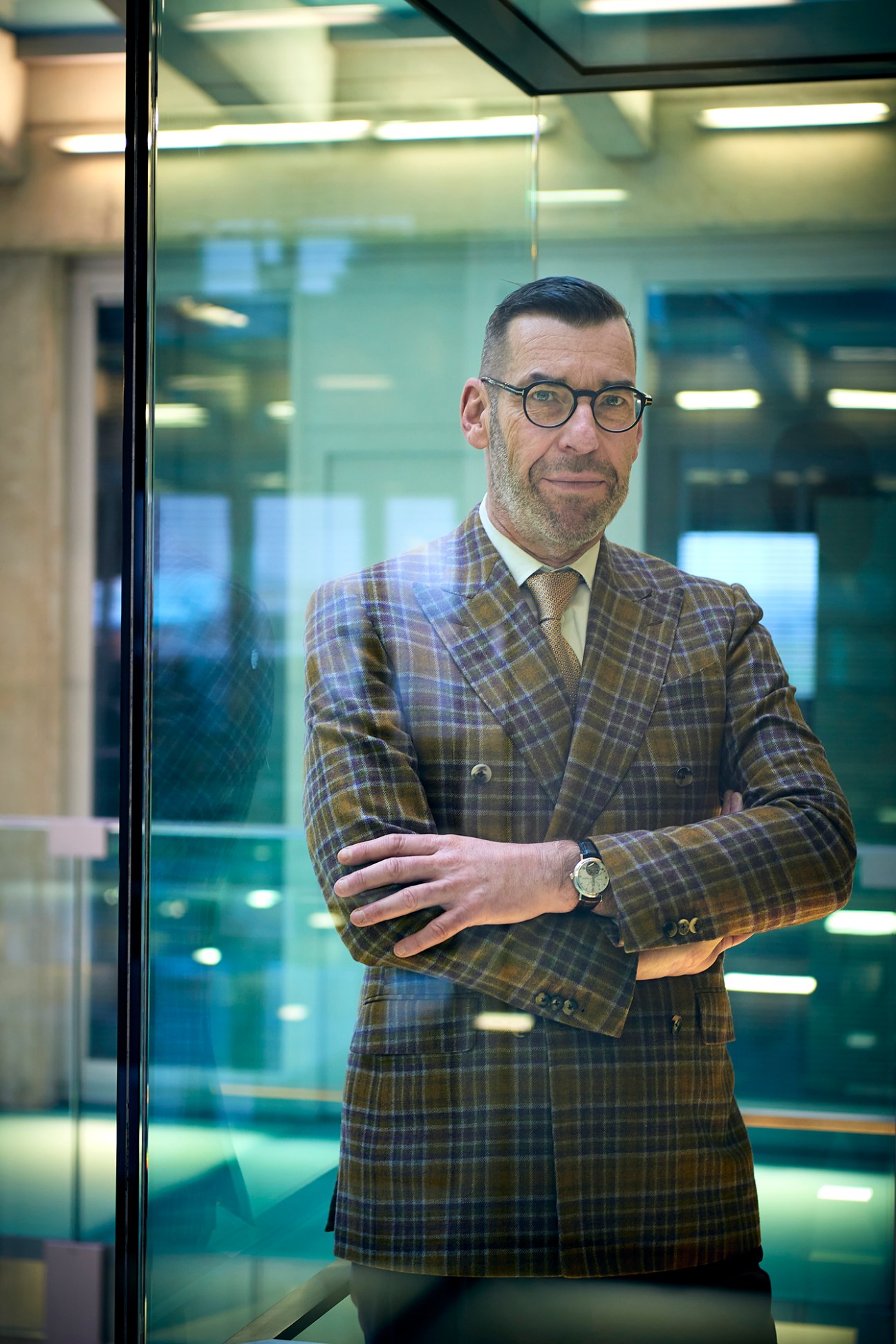 Portrait of Christian Selmoni, Style & Heritage Director at Vacheron Constantin