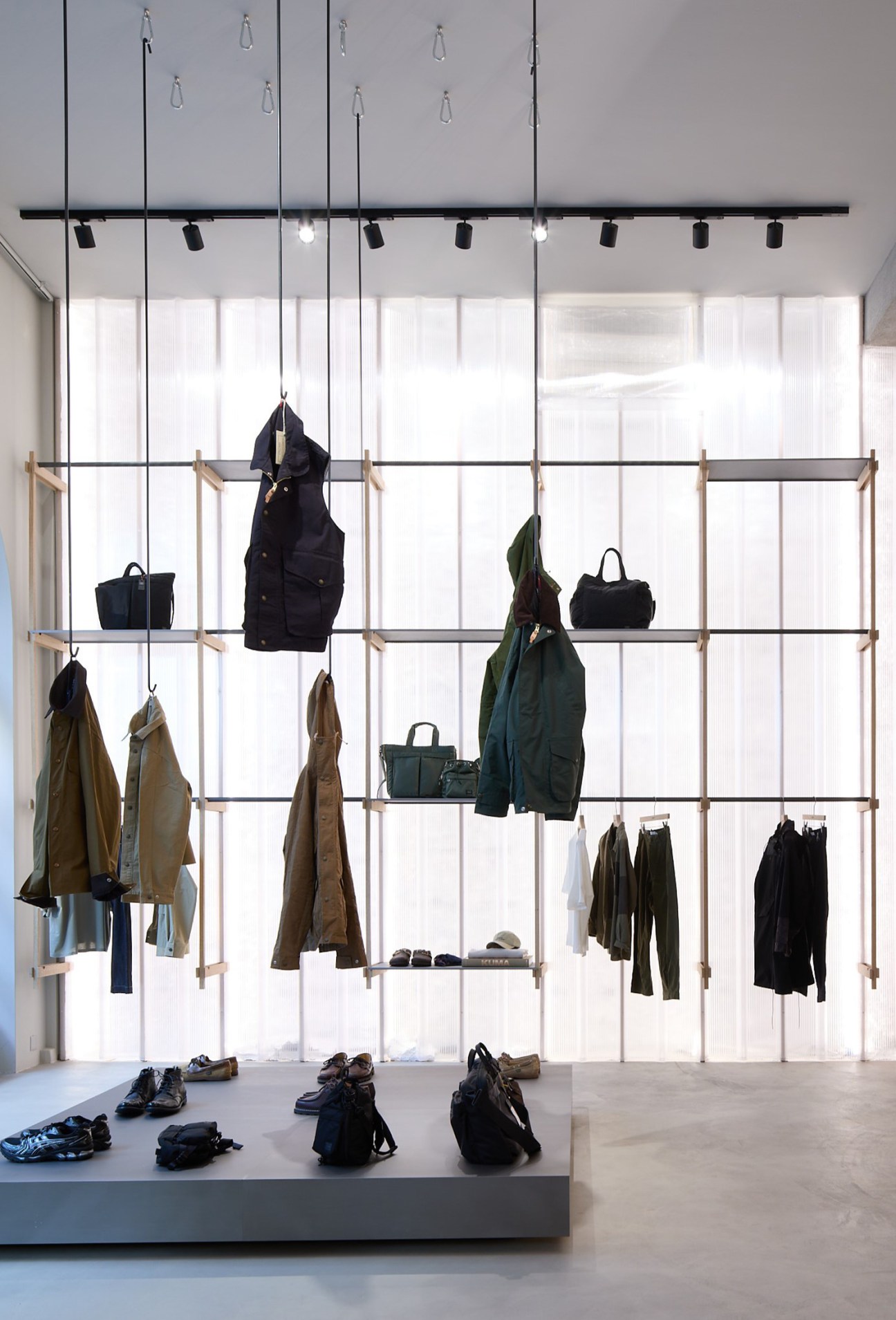 Product display at Avart Lugano