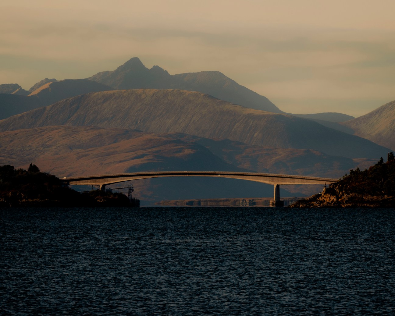 Scottish landscape view