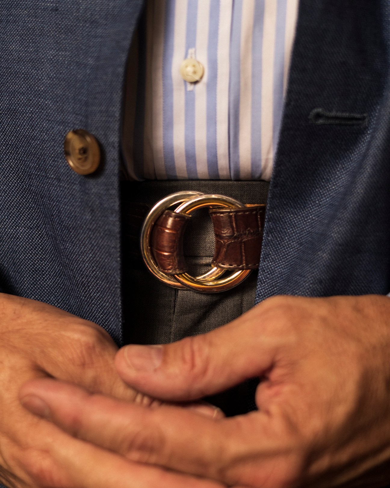 Martin Dingman O-ring belts displayed at Harrison Limited