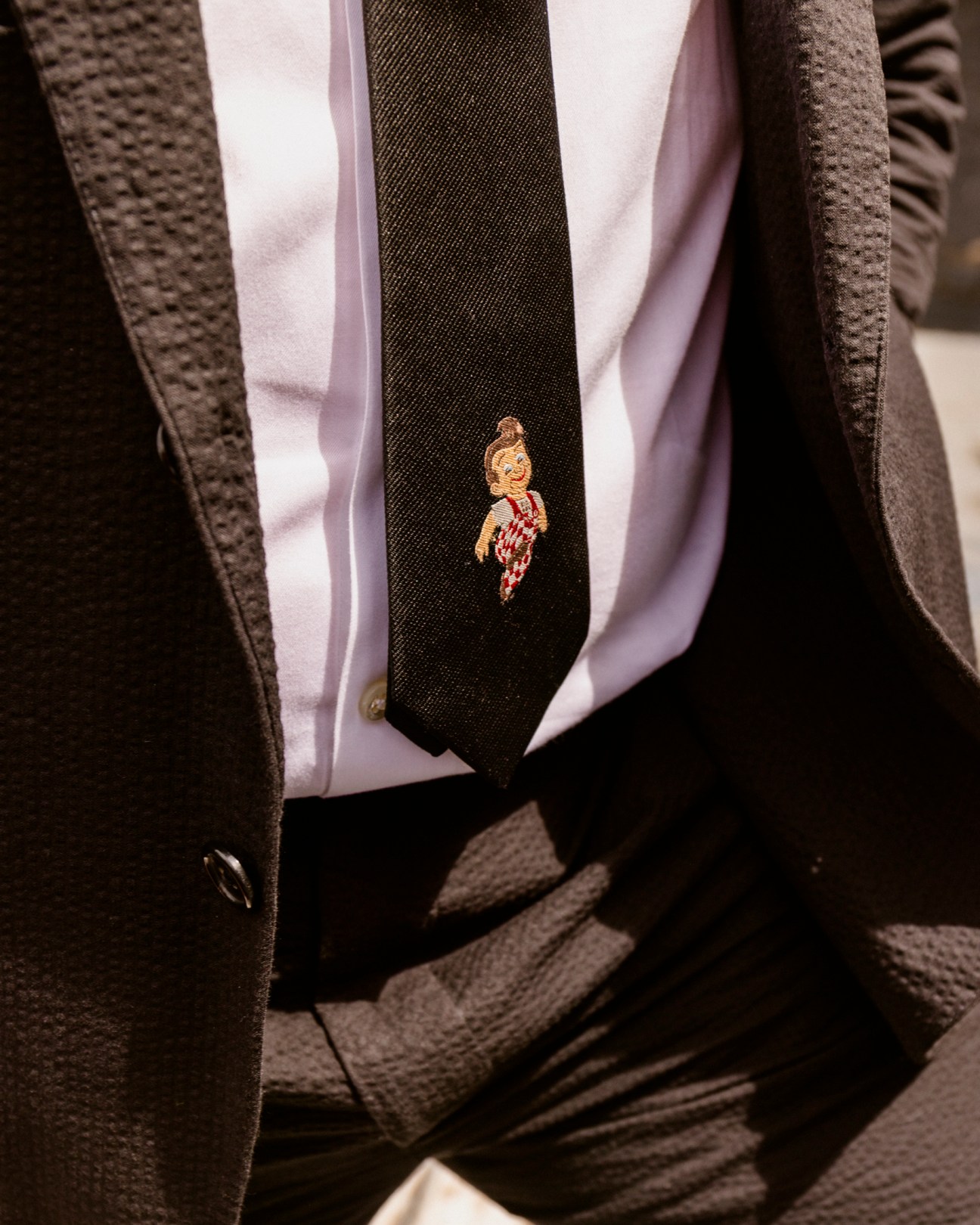 Display of southern menswear showing relaxed styling approach