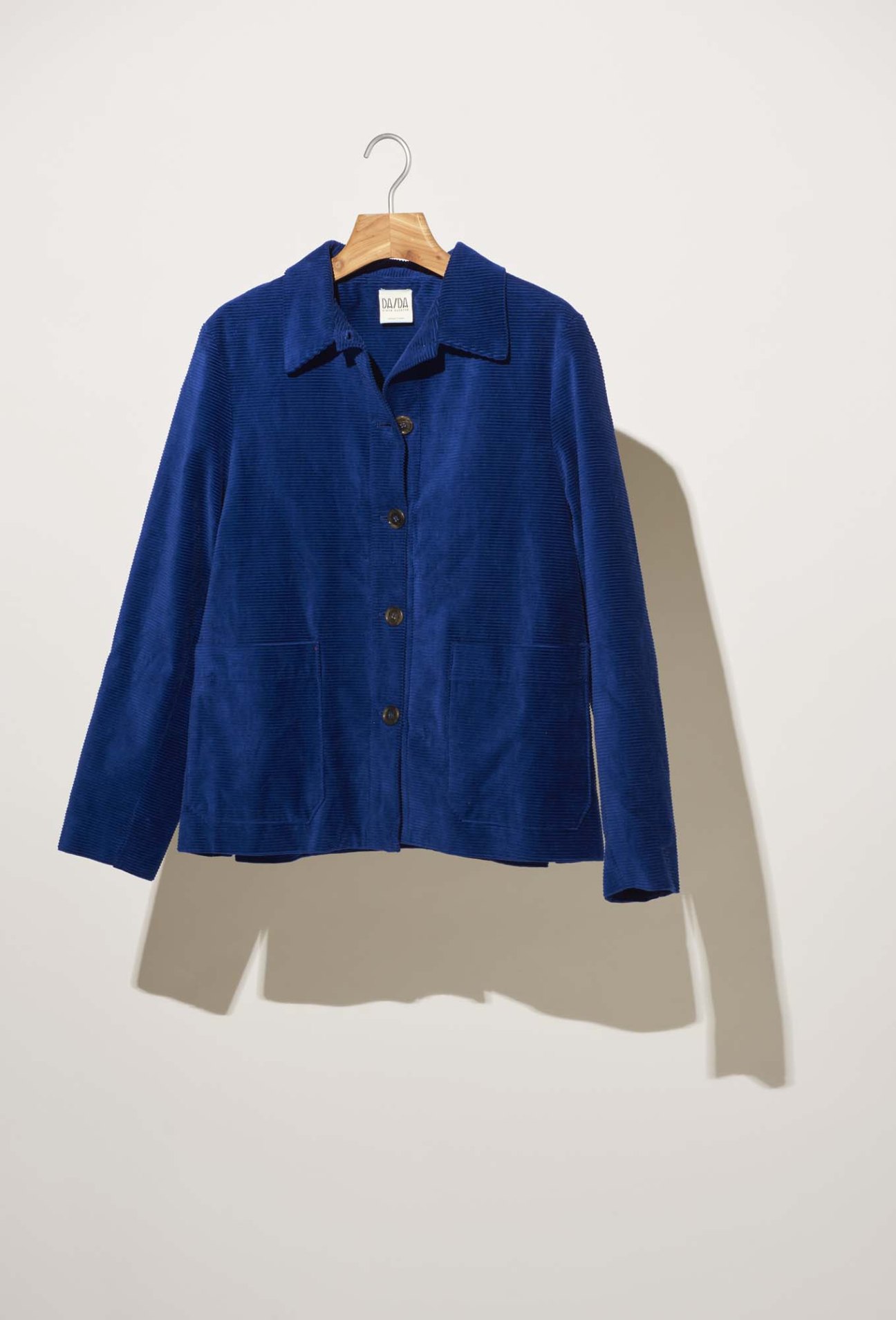 Da/Da fashion jacket on white background