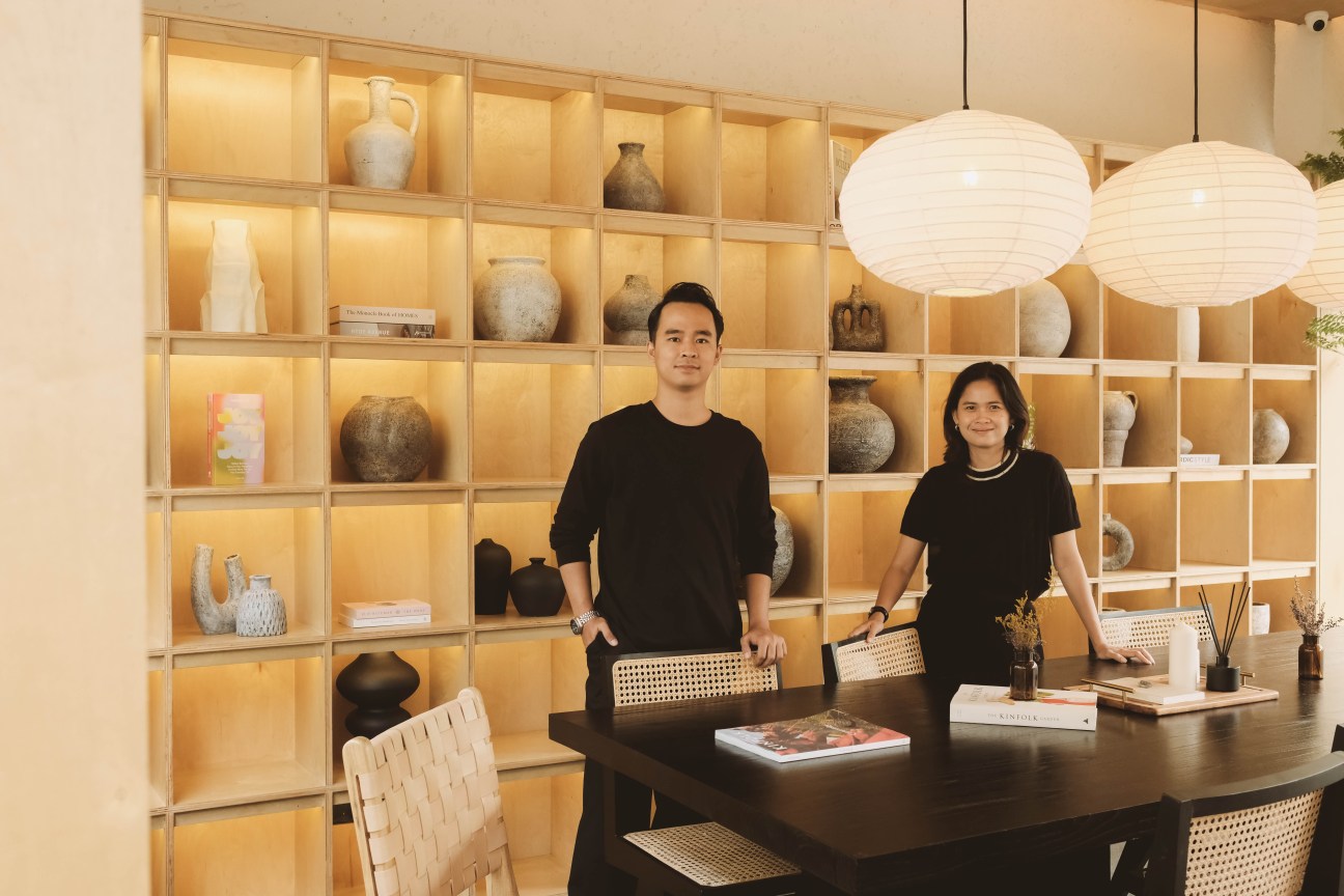 Japanese minimalist cafe in Jakarta
