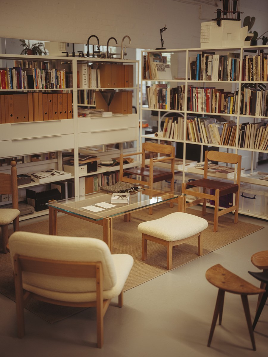 sitting area in an office