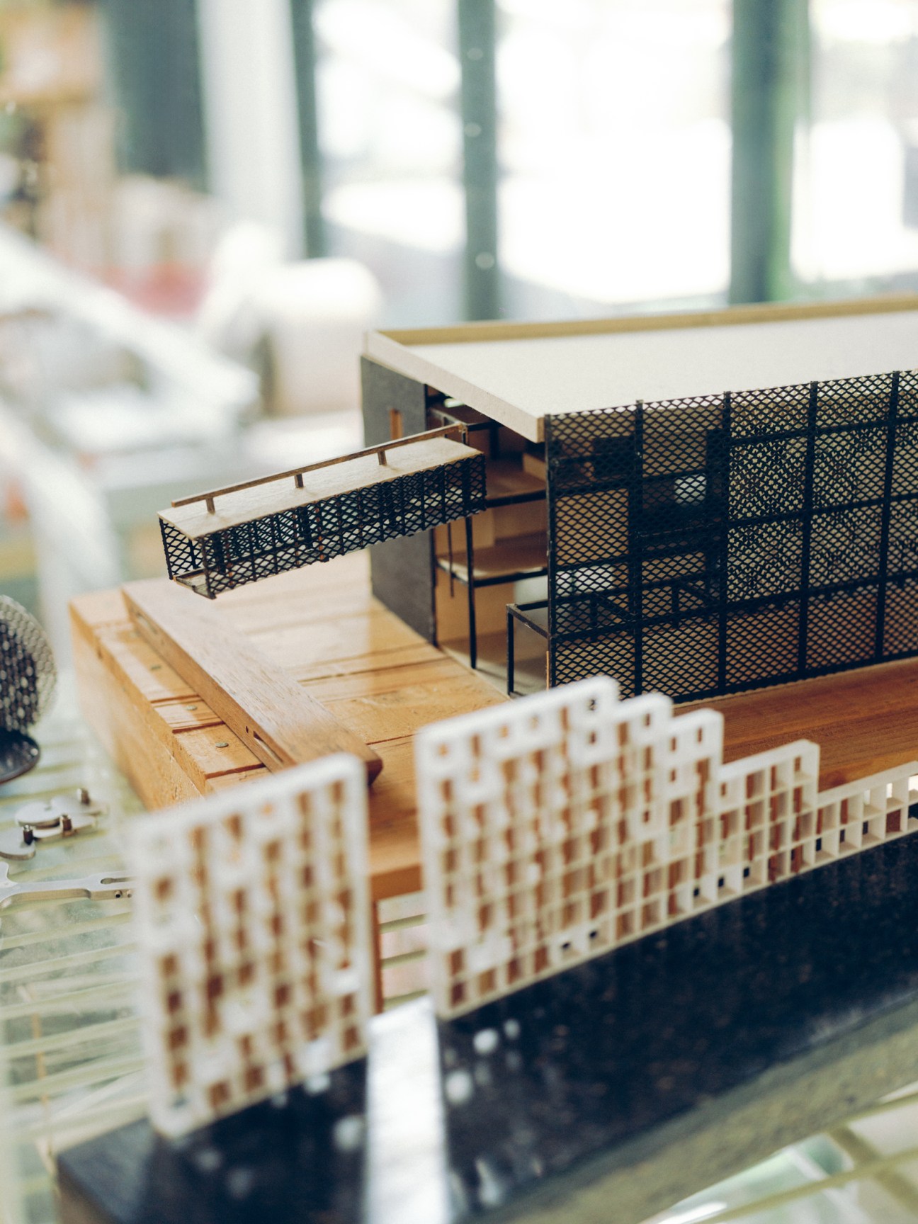 model of a factory