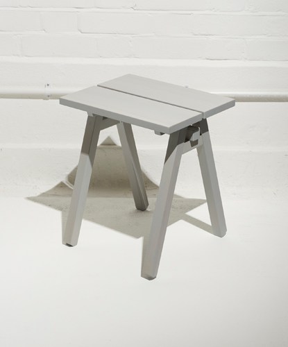 Ishinomaki stool in oak by Keiji Ashizawa for Karimoku, featuring minimal design