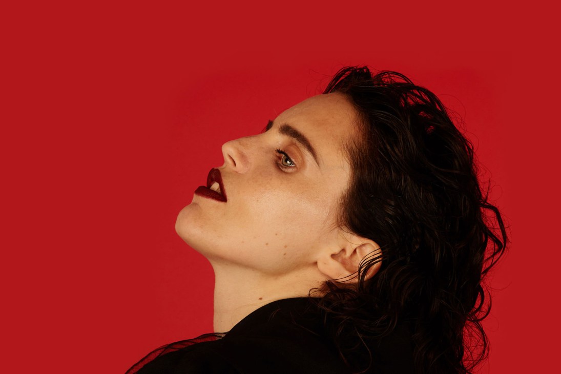 Anna Calvi, British singer, portrait photograph.