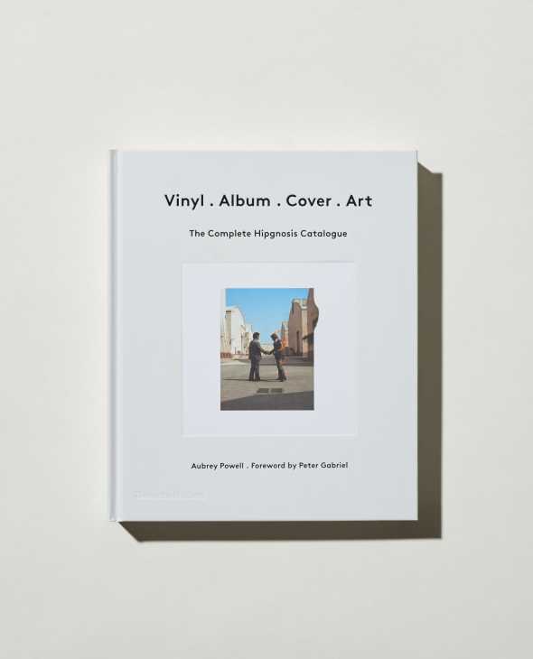The cover of 'Vinyl. Album. Cover. Art: The Complete Hipgnosis Catalogue' book by Aubrey Powell.