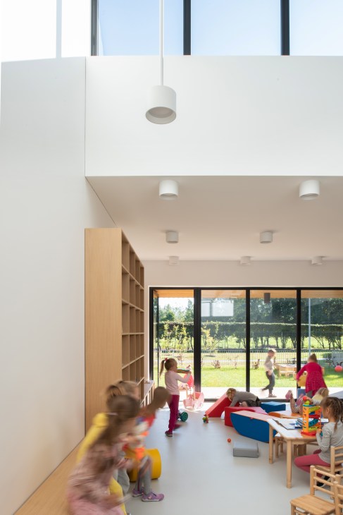 Modern spacious playroom