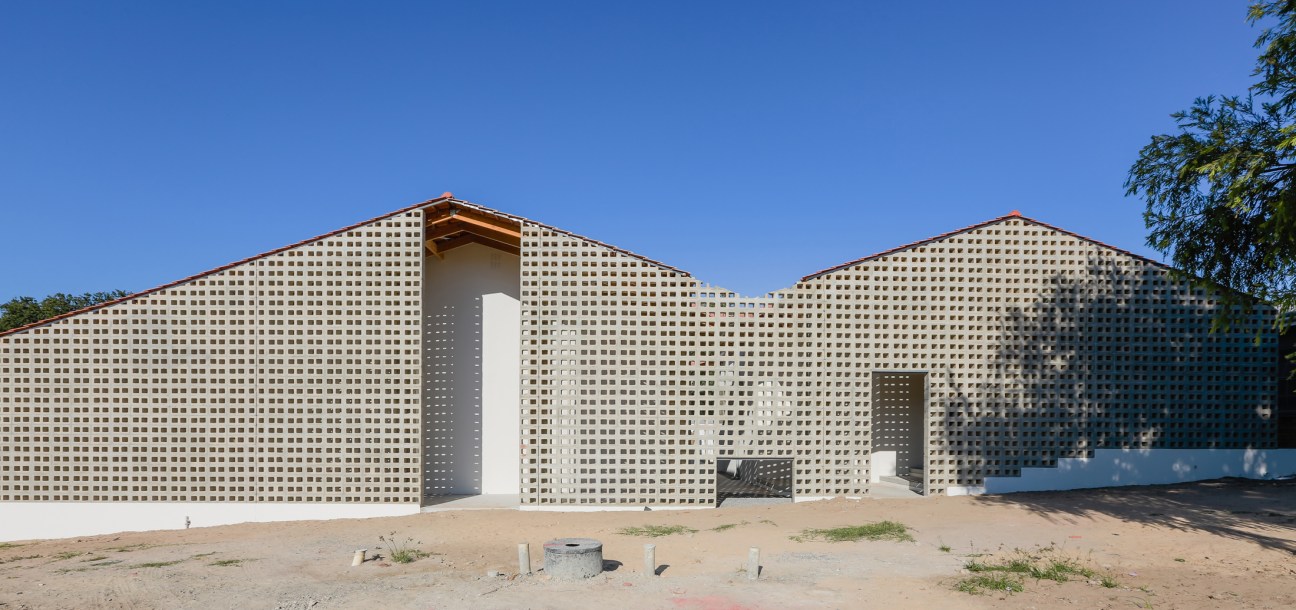 Interior view of Calling Academy extension showing flexible classroom and staff room space