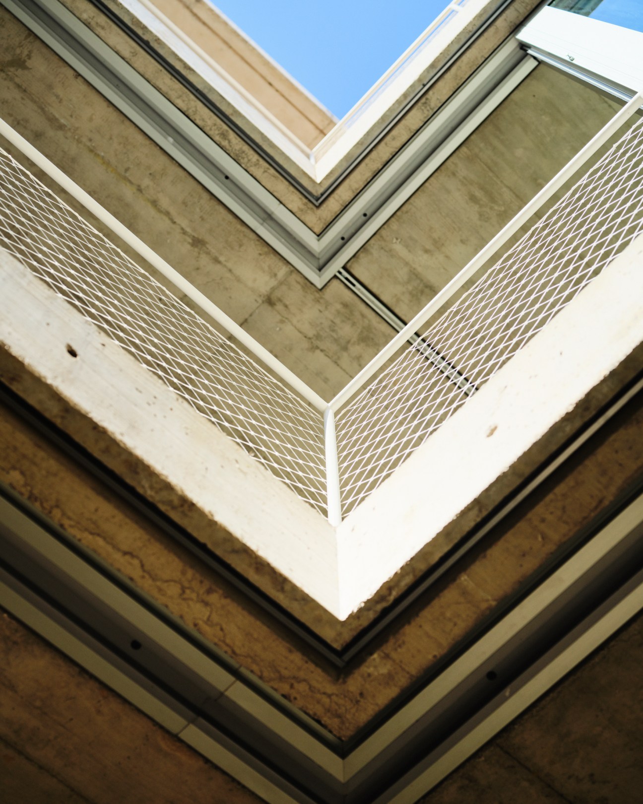 Geometric architectural forms and clean lines
