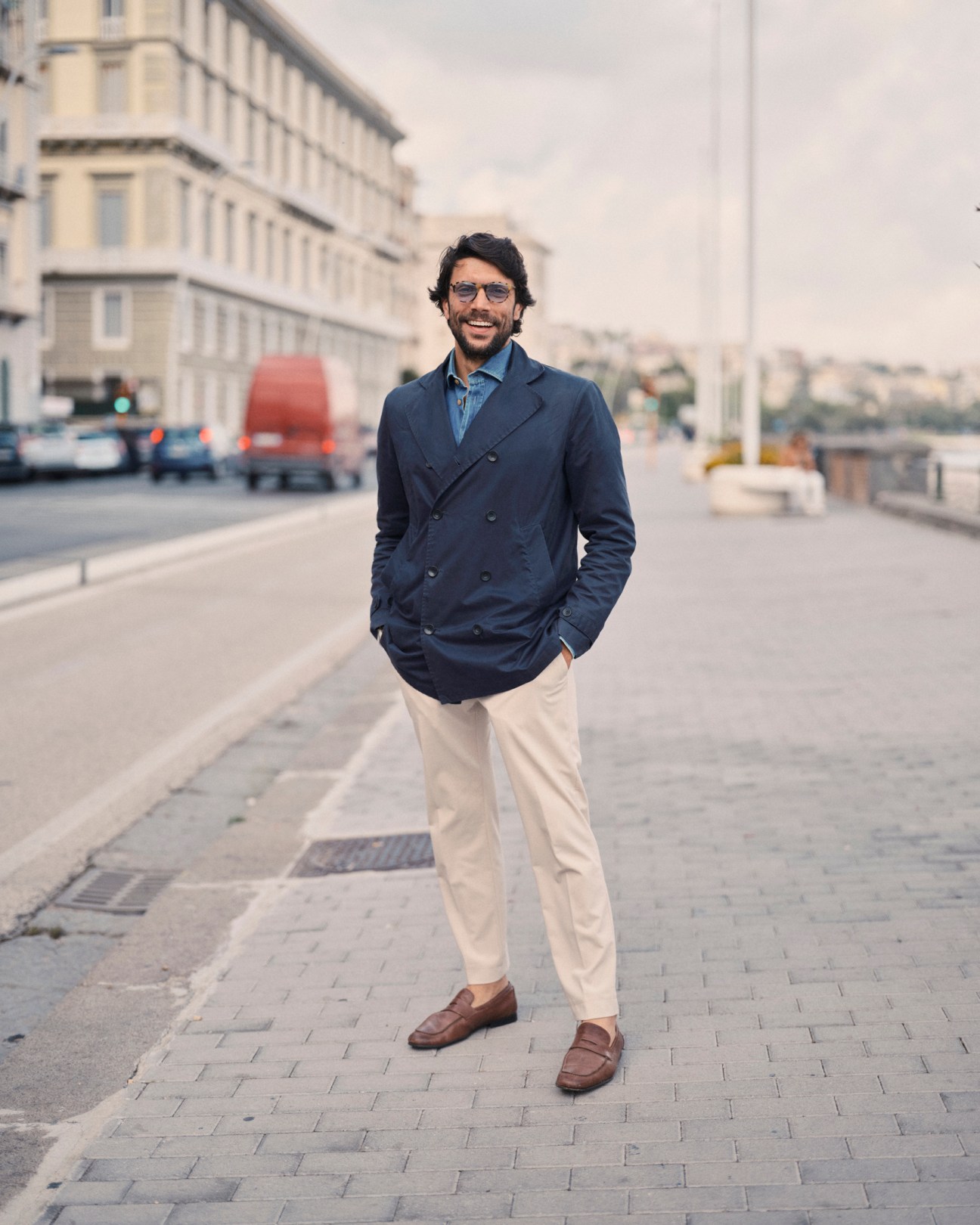 Sharp dressing on Chiaia’s waterfront