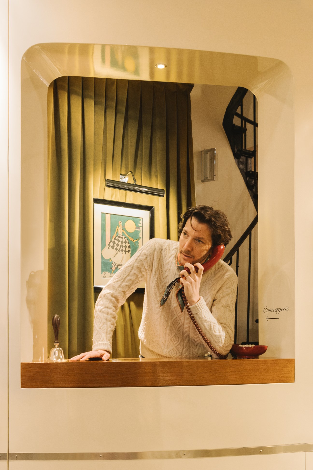 Portrait of Alexandre Chapellier, founder of Cinabre