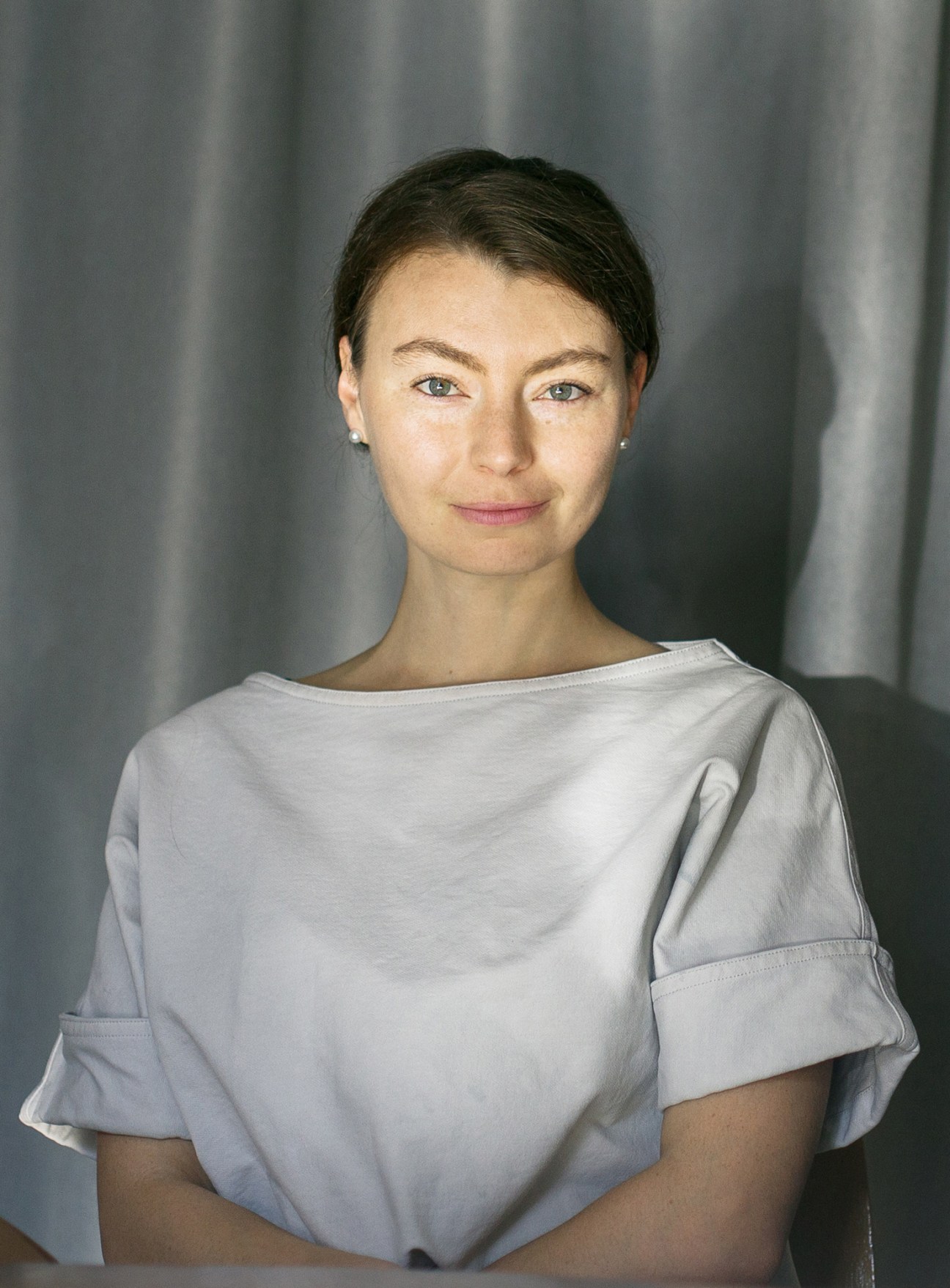 Portrait of Lizaveta German, co-curator of the Ukraine pavilion at the Venice Biennale