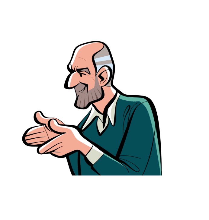 Portrait of Stathis Kalyvas during the panel discussion