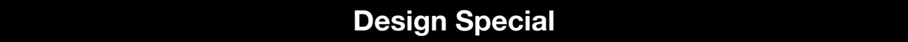 Design Special tag illustration with white text on black background
