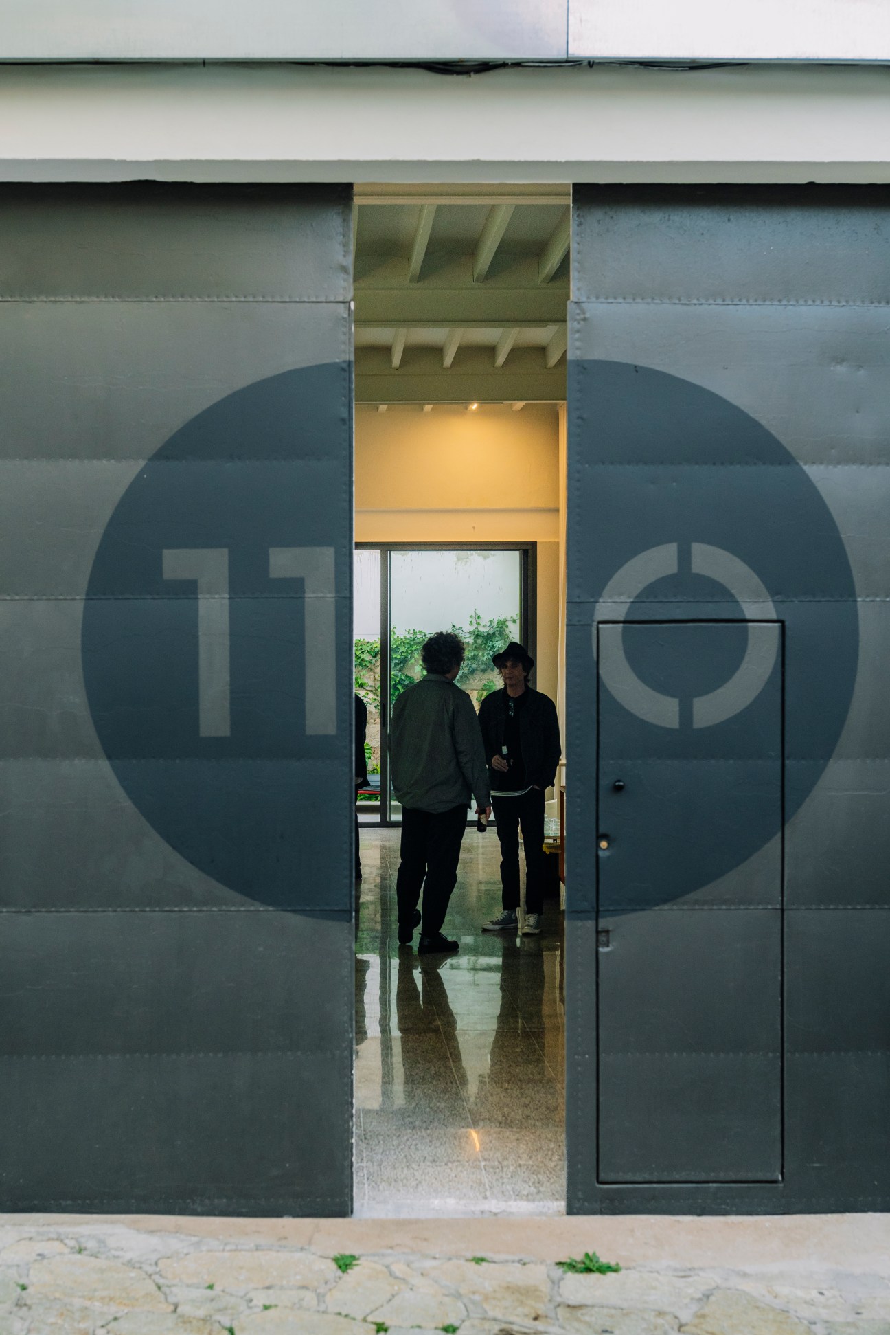 Entrance to 110