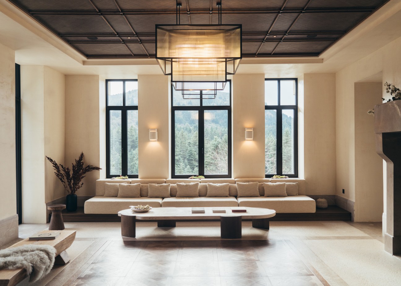 Hotel lobby