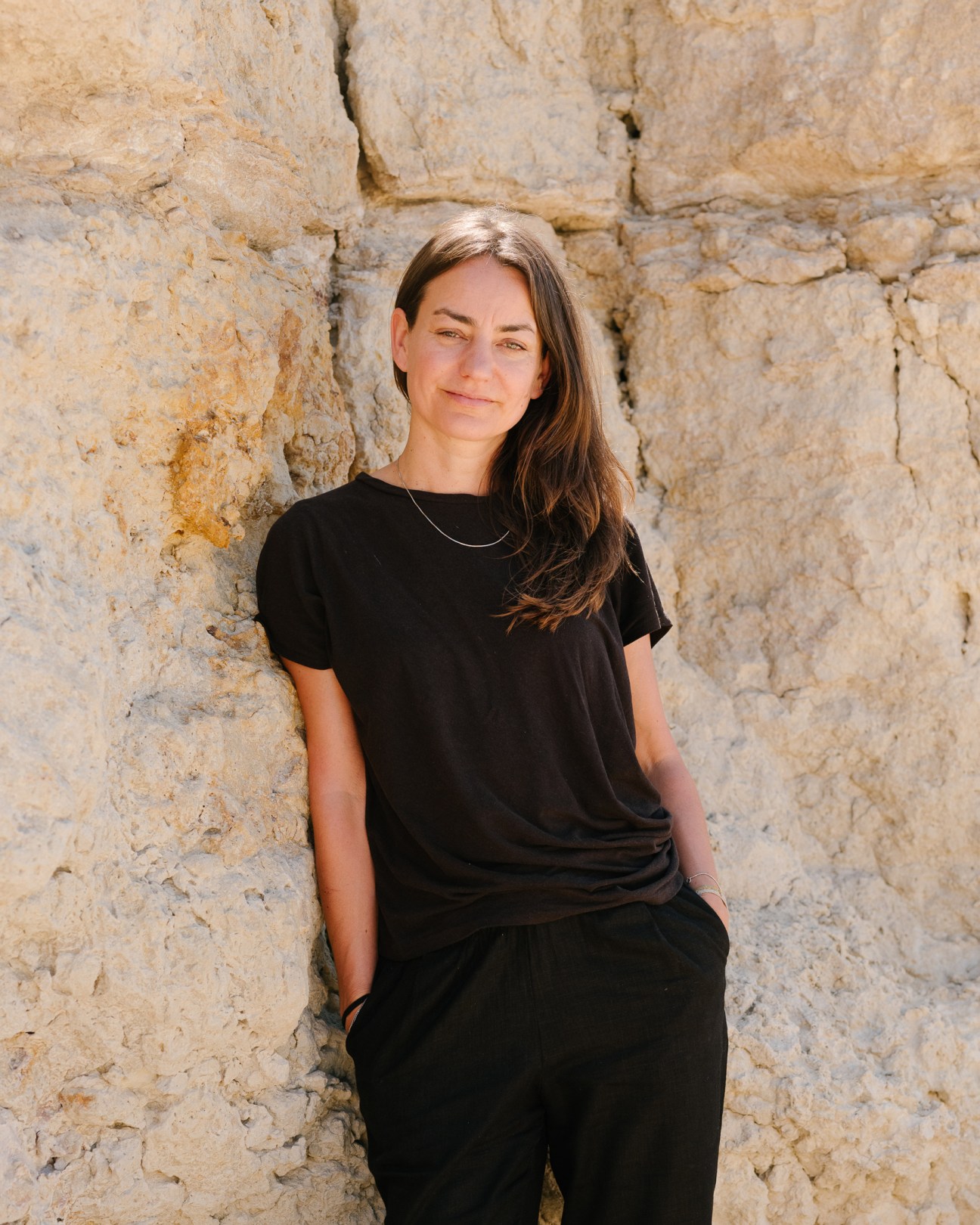 Portrait of fashion designer Cecilia Sörensen in Mallorca