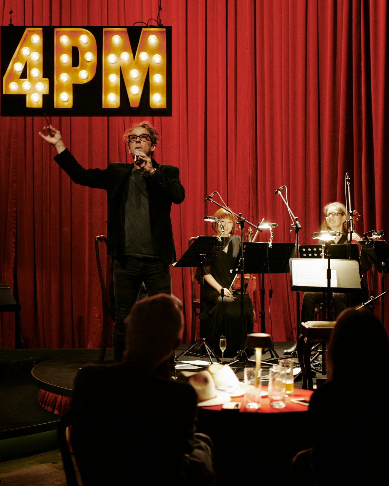 Dean Stevenson performs his '4pm' project at Mona's Nolan Gallery
