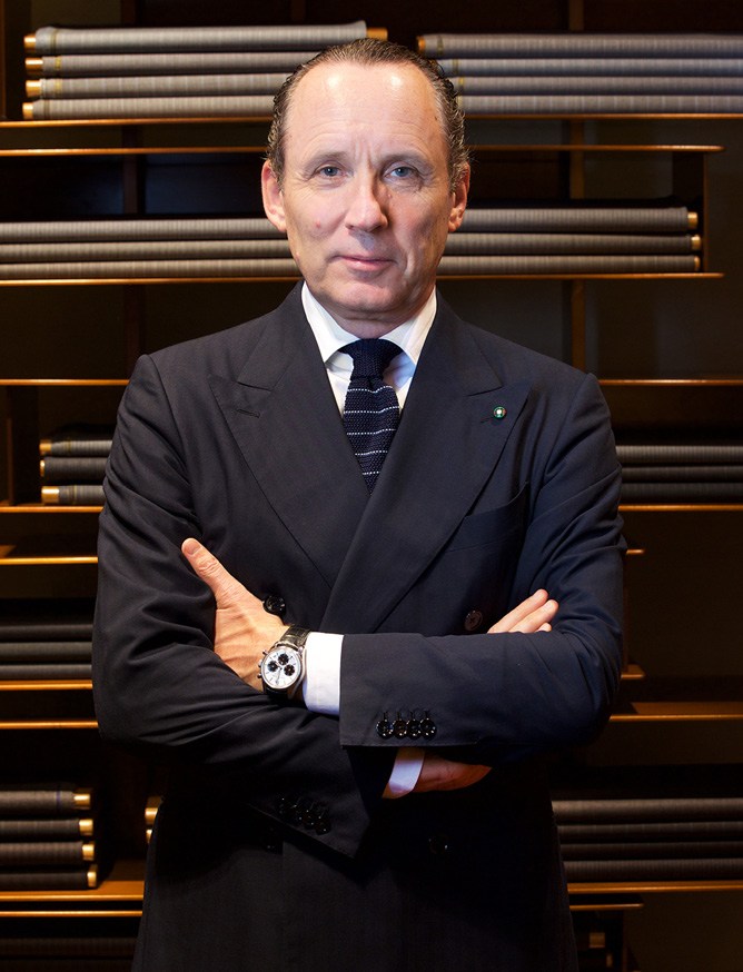 Gildo Zegna, CEO of Ermenegildo Zegna