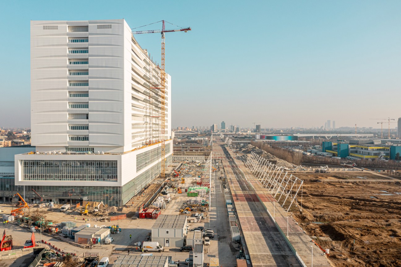 Milan Expo 2015 site transformed into modern business district with new buildings