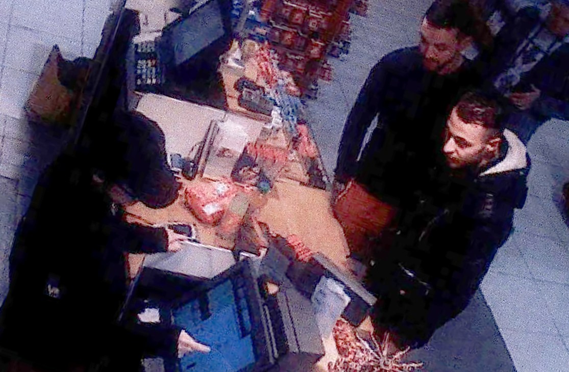 CCTV footage showing Mohamed Abrini and Salah Abdeslam in Paris two days before the attacks
