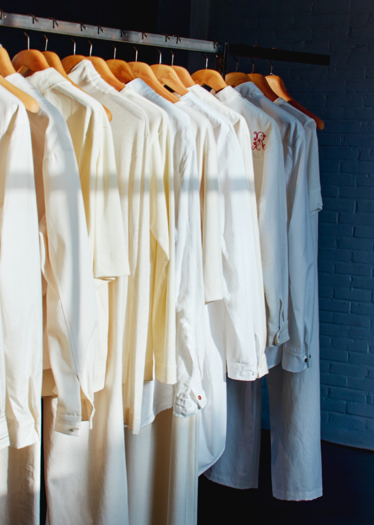 Linens are often sourced from French flea markets